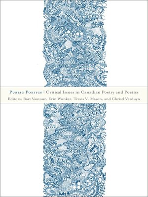 cover image of Public Poetics